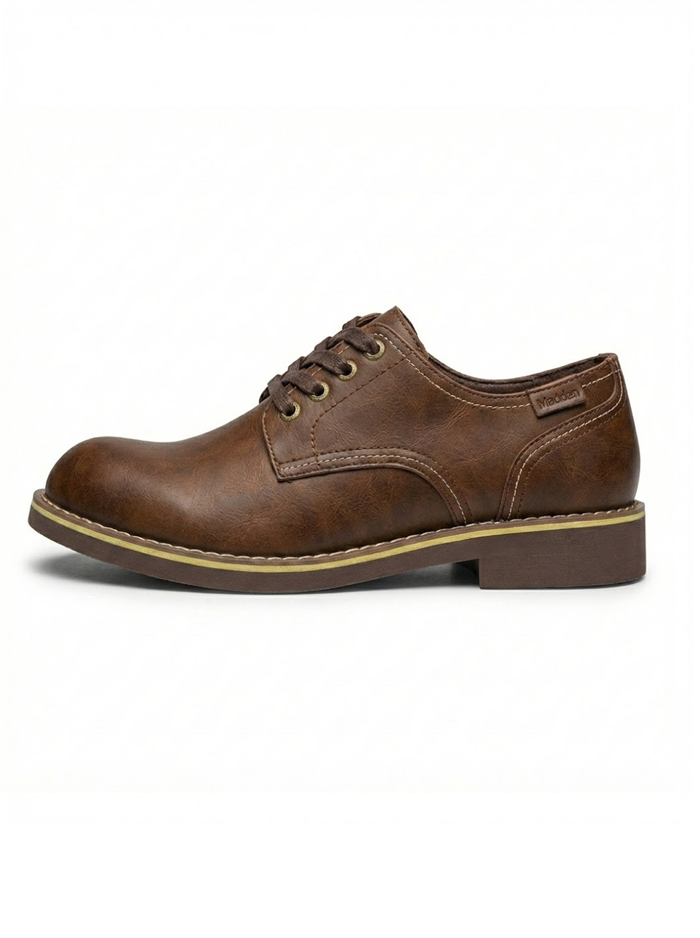 Maden Vintage Split Leather Casual Oxford