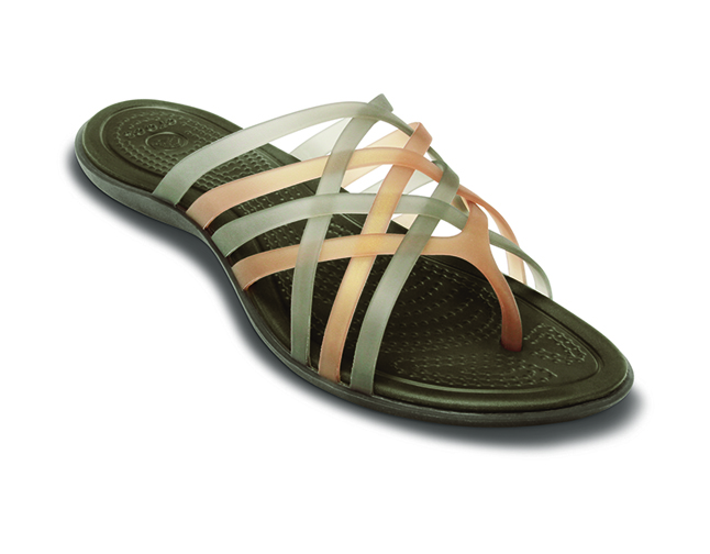 Crocs Huarache Flip-Flop Women Bronze Espresso, image 2 of 4