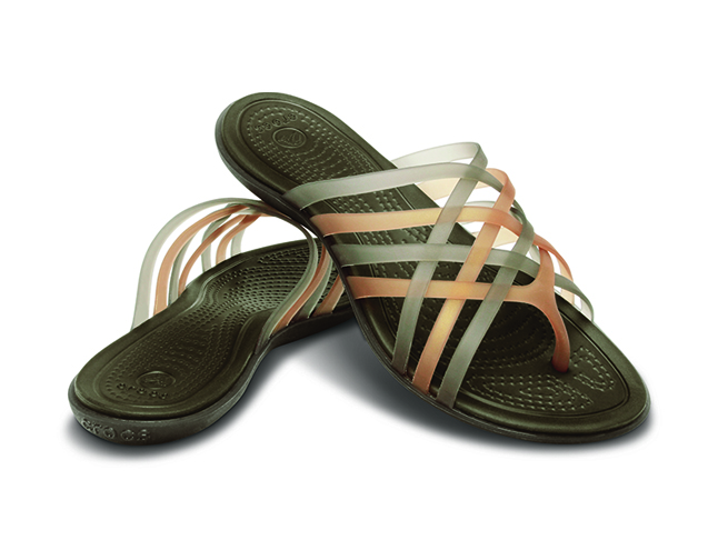 Crocs Huarache Flip-Flop Women Bronze Espresso, image 3 of 4
