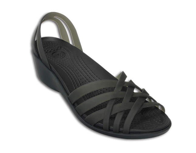 Crocs Huarache Mini Wedge Women Black, image 2 of 4