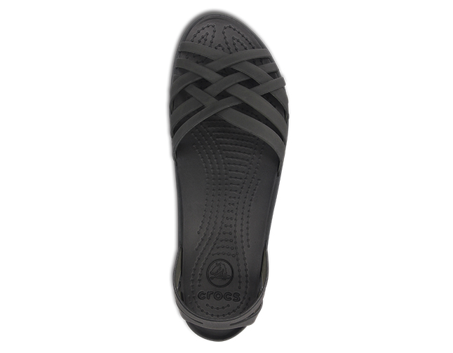 Crocs Huarache Mini Wedge Women Black, image 3 of 4