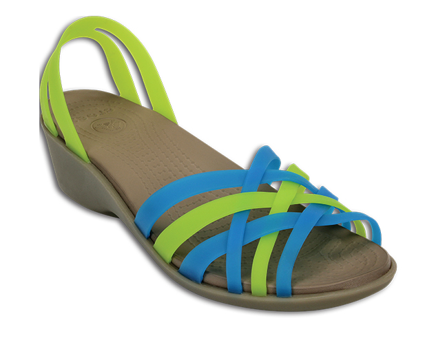 Crocs Huarache Mini Wedge Women Ocean Mushroom, image 2 of 4