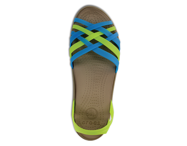 Crocs Huarache Mini Wedge Women Ocean Mushroom, image 3 of 4