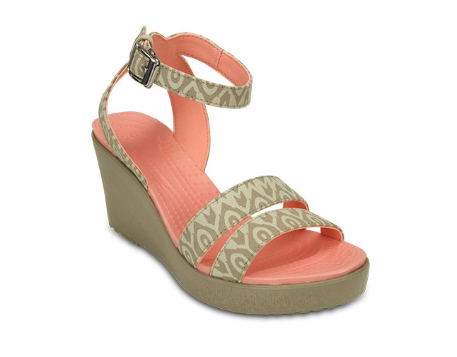 Crocs Leigh Graphic Wedge, image 2 of 4