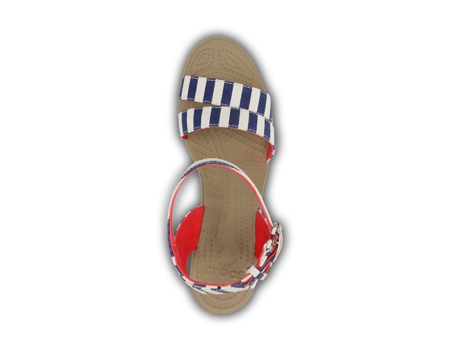 Crocs Leigh Graphic Wedge, image 3 of 4