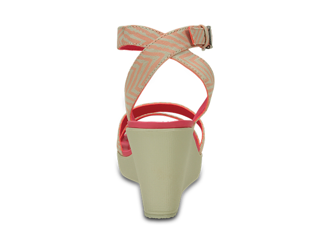 Crocs Leigh Graphic Wedge Melon Stucco, image 4 of 4