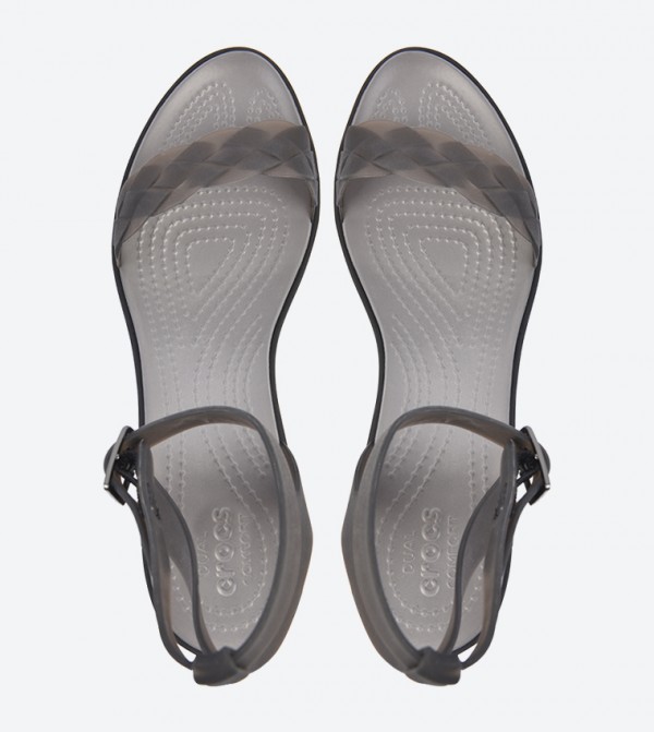 Crocs Isabella Block Heel Women BLACK GRAPHITE, image 5 of 5