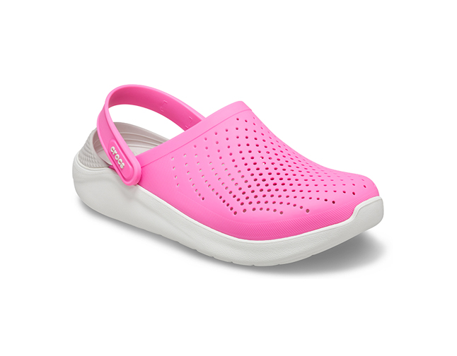 Crocs LiteRide Clog Electric Pink Almost White, image 2 of 4