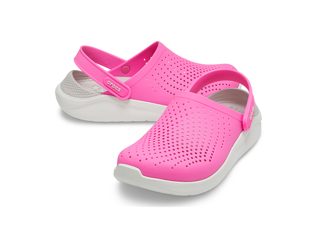 Crocs LiteRide Clog Electric Pink Almost White, image 4 of 4
