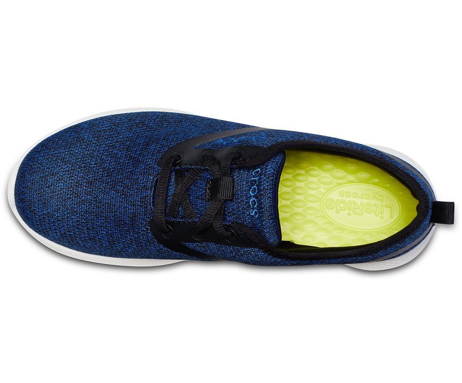 Crocs LiteRide Lace Women Blue Jean  White, image 4 of 4