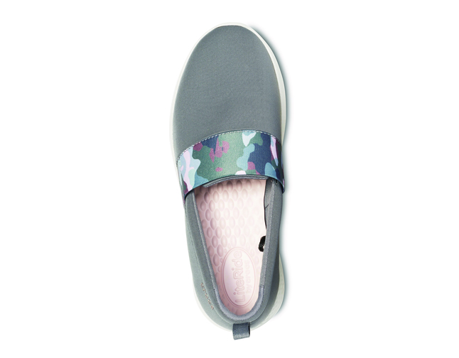 Crocs LiteRide Graphic SlipOn Women Charcoal Stucco, image 3 of 4