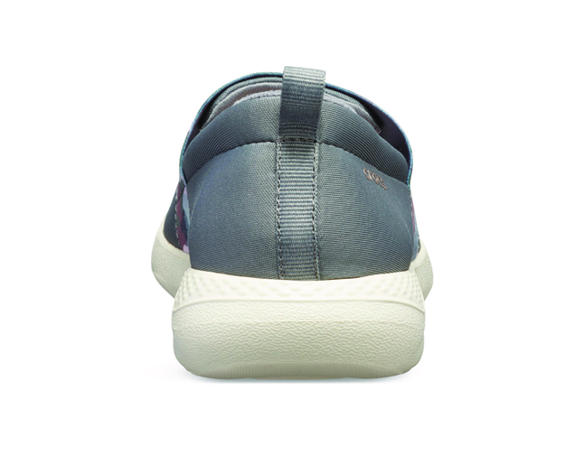 Crocs LiteRide Graphic SlipOn Women Charcoal Stucco, image 4 of 4