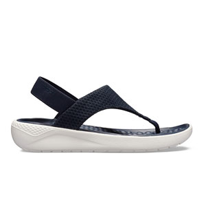 Crocs LiteRide Mesh Flip Women Navy White, image 1 of 4