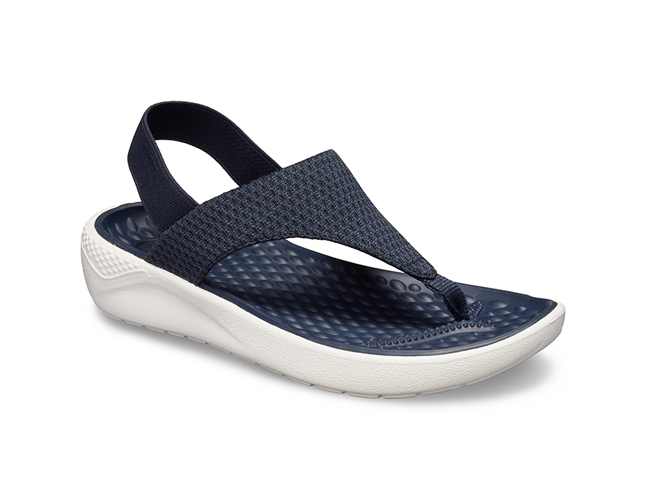 Crocs LiteRide Mesh Flip Women Navy White, image 2 of 4