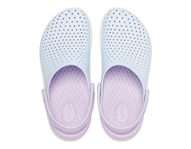 Crocs literide clog kids Mineral Blue White, image 3 of 4