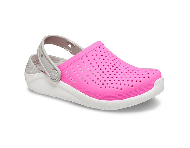 Crocs literide Clog kids Electric Pink White, image 2 of 5