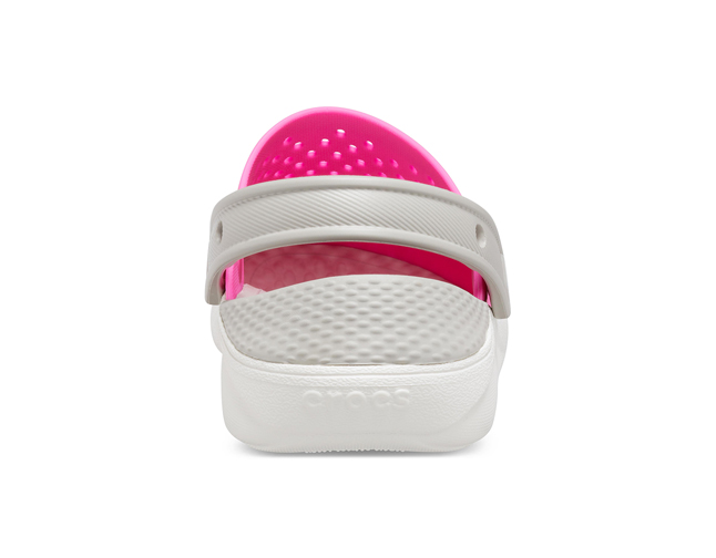 Crocs literide Clog kids Electric Pink White, image 5 of 5