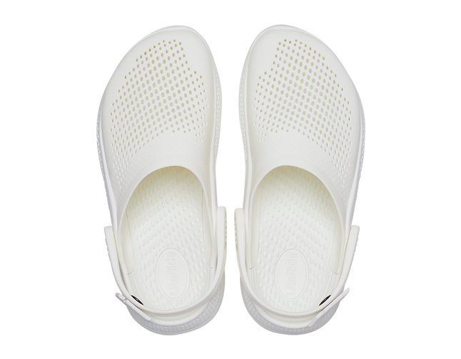 Crocs LiteRide 360 Clog Almost White/Almost White, image 3 of 5