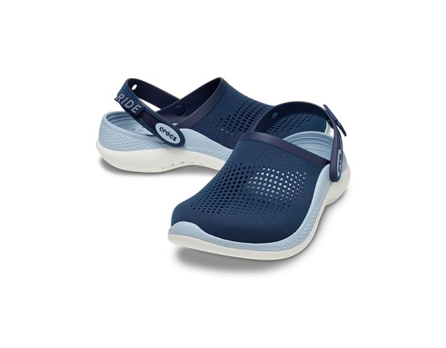 Crocs LiteRide 360 Clog Navy Blue Grey, image 3 of 5