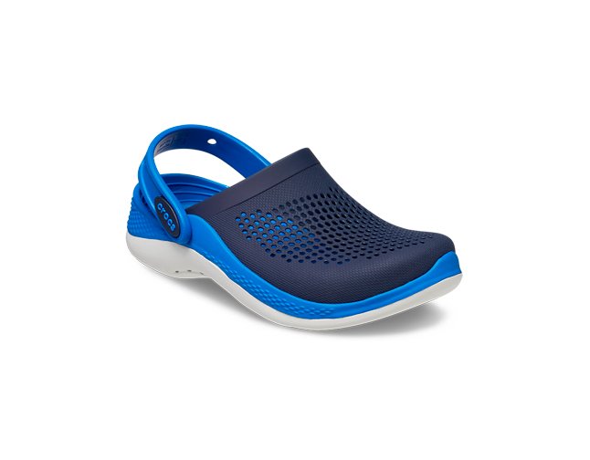 Crocs LiteRide 360 Clog Kids Navy Bright Cobalt, image 2 of 4