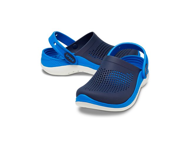 Crocs LiteRide 360 Clog Kids Navy Bright Cobalt, image 3 of 4
