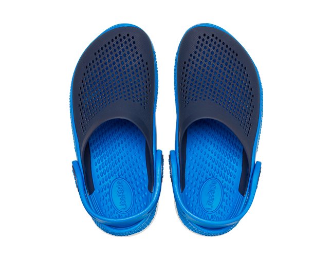 Crocs LiteRide 360 Clog Kids Navy Bright Cobalt, image 4 of 4