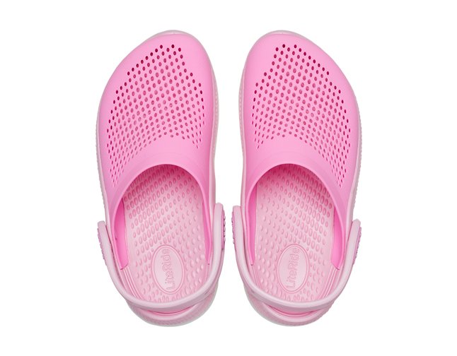 Crocs LiteRide 360 Clog Kids Taffy Pink Ballerina Pink, image 4 of 5