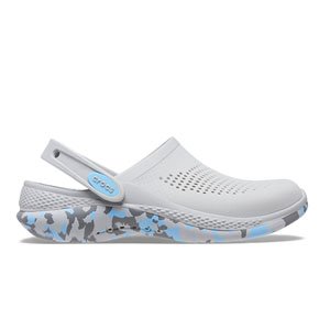 Crocs LiteRide 360 Marbled Clog Light Grey Oxygen, image 1 of 5