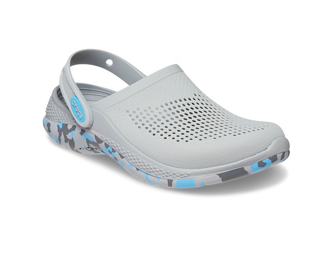 Crocs LiteRide 360 Marbled Clog Light Grey Oxygen, image 2 of 5