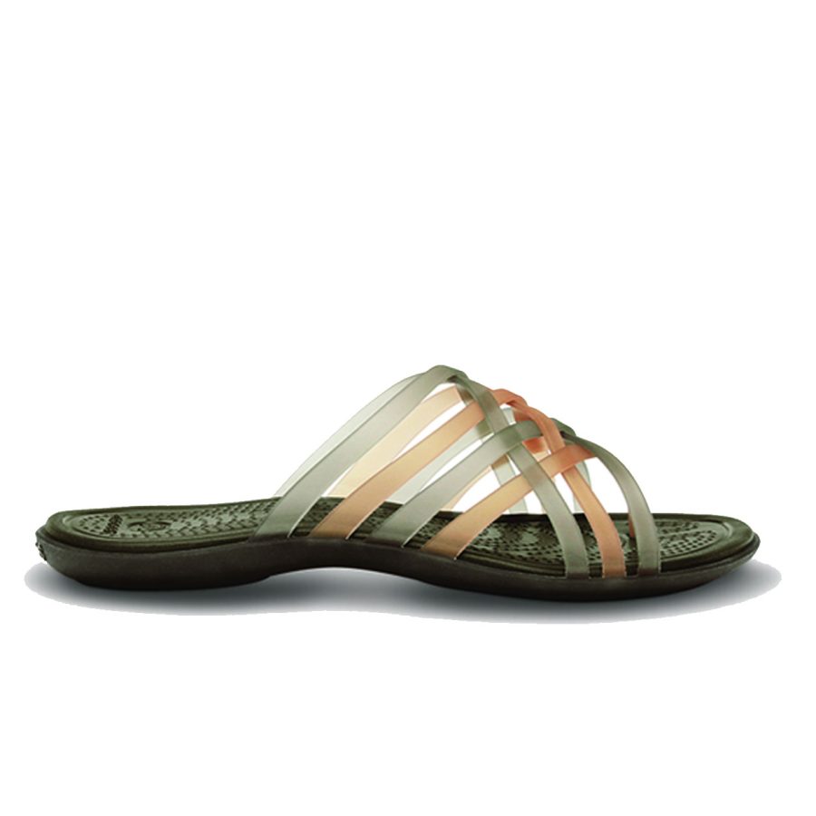Crocs Huarache Flip-Flop Women Bronze Espresso, image 1 of 4