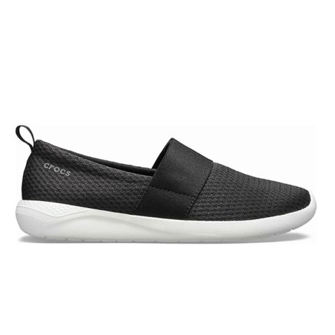 Crocs LiteRide Mesh Slip On Black White