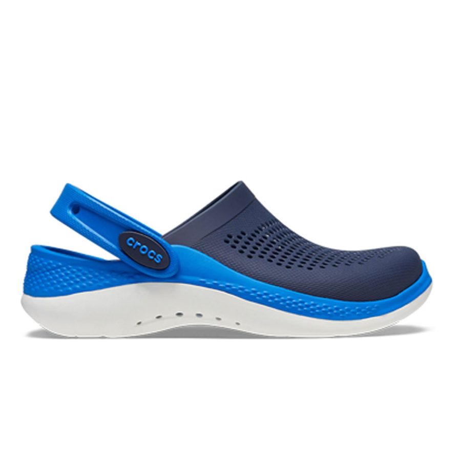 Crocs LiteRide 360 Clog Kids Navy Bright Cobalt, image 1 of 4