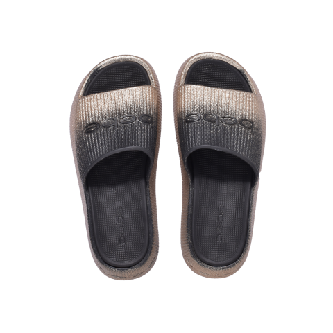 bebe Ploffy Women Slide-23215-OmbreBlackGold