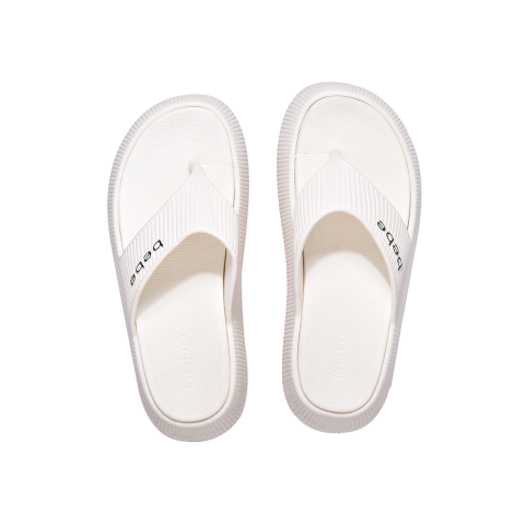 bebe Puffi Women Flip Flop-23303-White