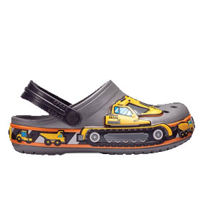 Crocs Crocband Fun Lab Graphic Clogs Grey