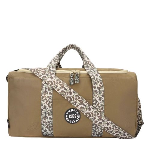Cubs Army Green Weekender Duffel Bag