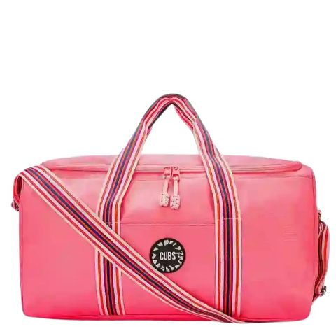 Cubs True Pink Weekender Duffel Bag