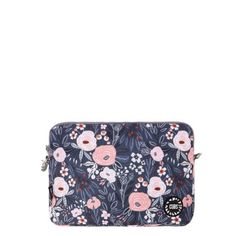 Cubs Blooming Flowers Rose Laptop Bag With Strap 13 Inch