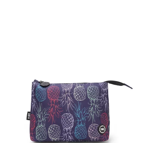 Cubs Black Pineapples Medium Pouch