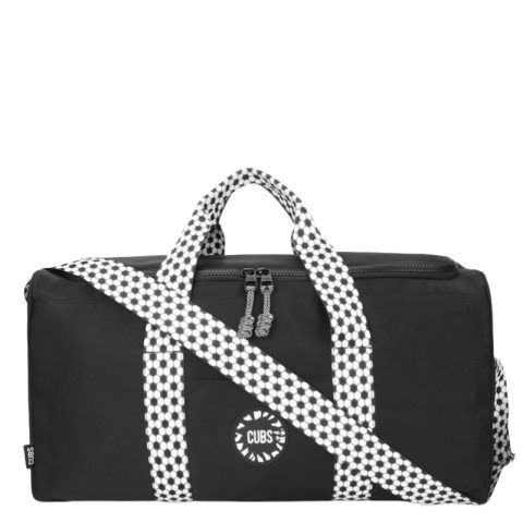 Cubs Black Weekender Duffel Bag