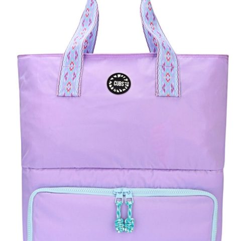 Cubs Lavender Tote/Cooler