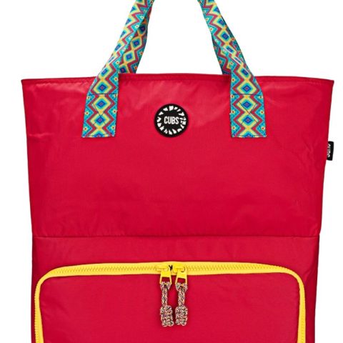 Cubs Flame Red Tote/Cooler