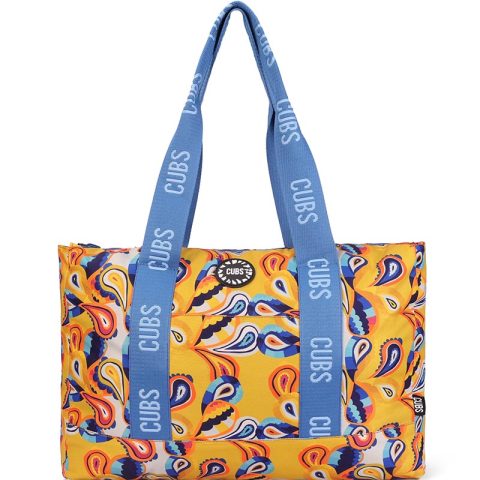 Cubs Black & Yellow Vibes Double Face Tote Bag