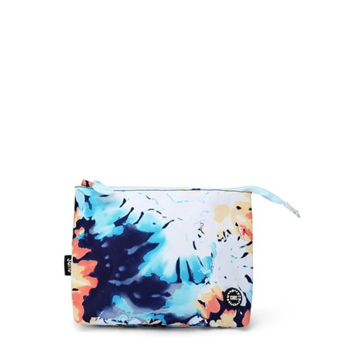 Cubs Blueish Tie Dye Medium Pouch