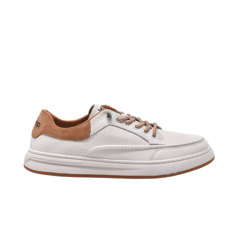 Jeep Low Cut Lace Court Sneaker-P221M07021-White