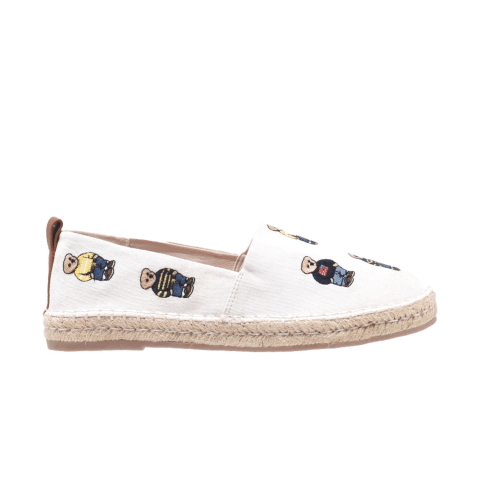 TTWN BEAR Slip-On White Multiple Bears Casual Shoes