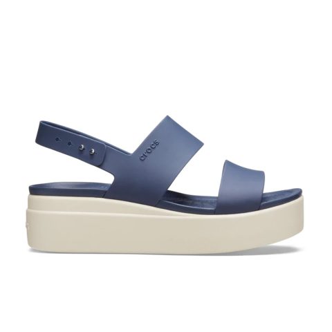Crocs Brooklyn Low Wedge Nvy/Stu