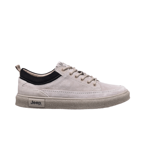 Jeep Low Cut Lace Court Sneaker-P12120300k-Beige